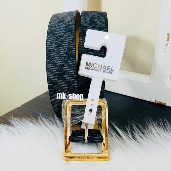 Michael Kors Signature Logo Women’s Belt Small - Picture 1 of 9